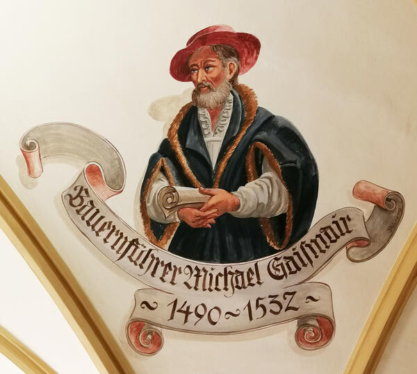 Bild vergrößern: Historienporträt Gaismaier im Rathaus von Brixen_Südtirol