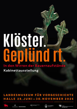 Bild vergrößern: Plakat der Kabinettausstellung Klöster. Geplündert.