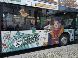Bild vergrößern: Bus in Sangerhausen